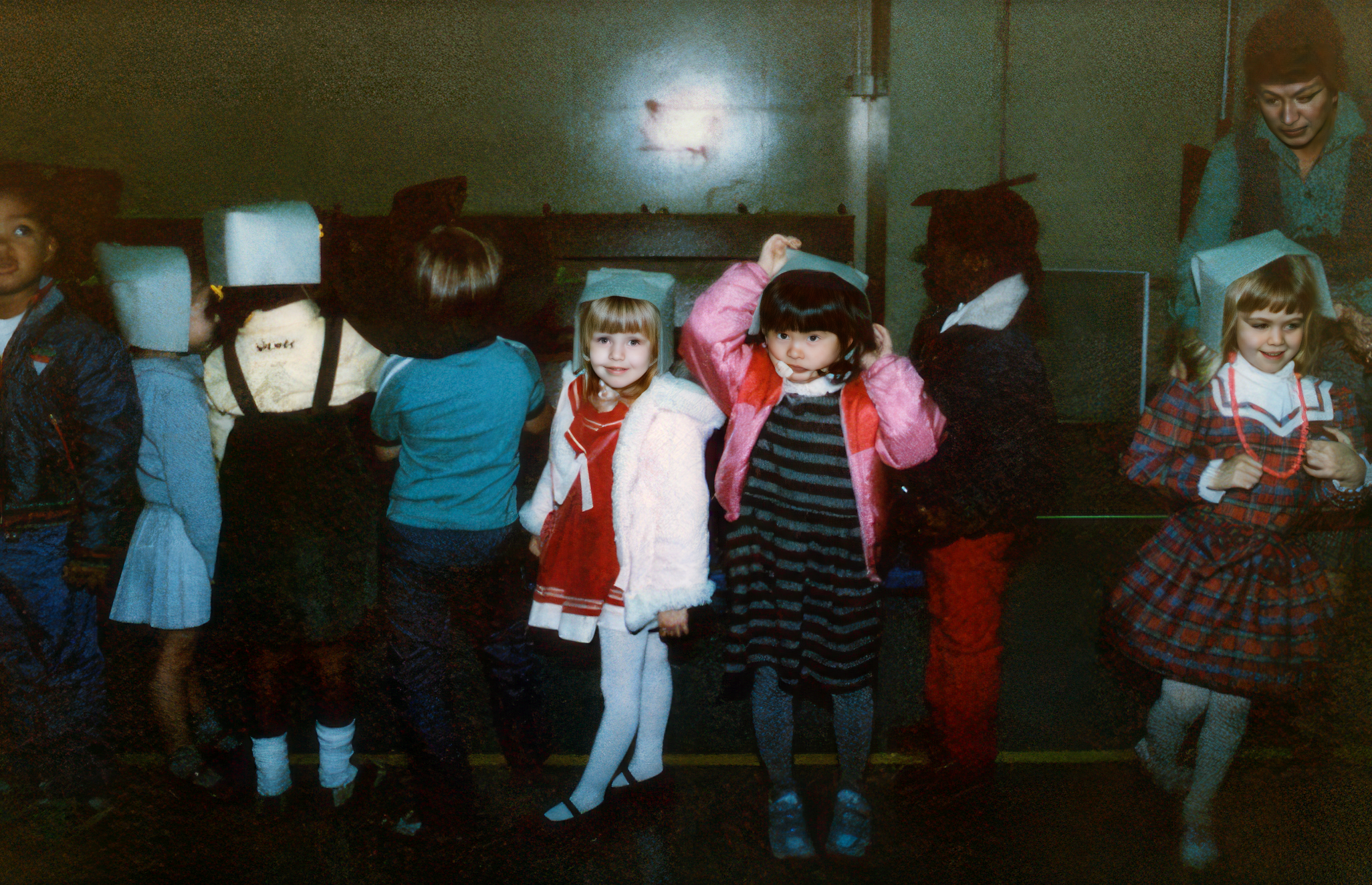 Christina, age 4, enjoying a Pre-kindergarten Thanksgiving dinner with friends in Sagamihara, Japan.
Christina, age 4, enjoying a Pre-kindergarten Thanksgiving dinner with friends in Sagamihara, Japan.