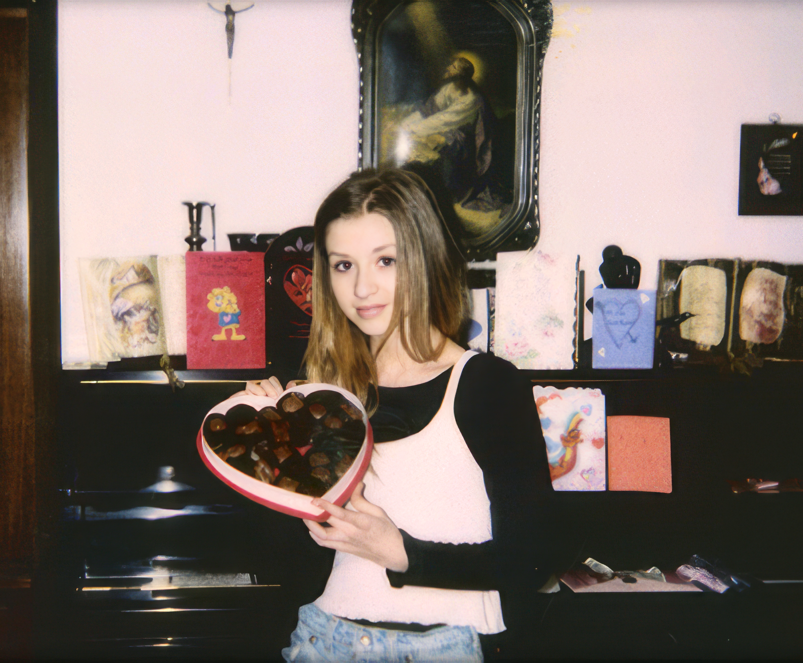 Valentine's day. Christina, age 13.
