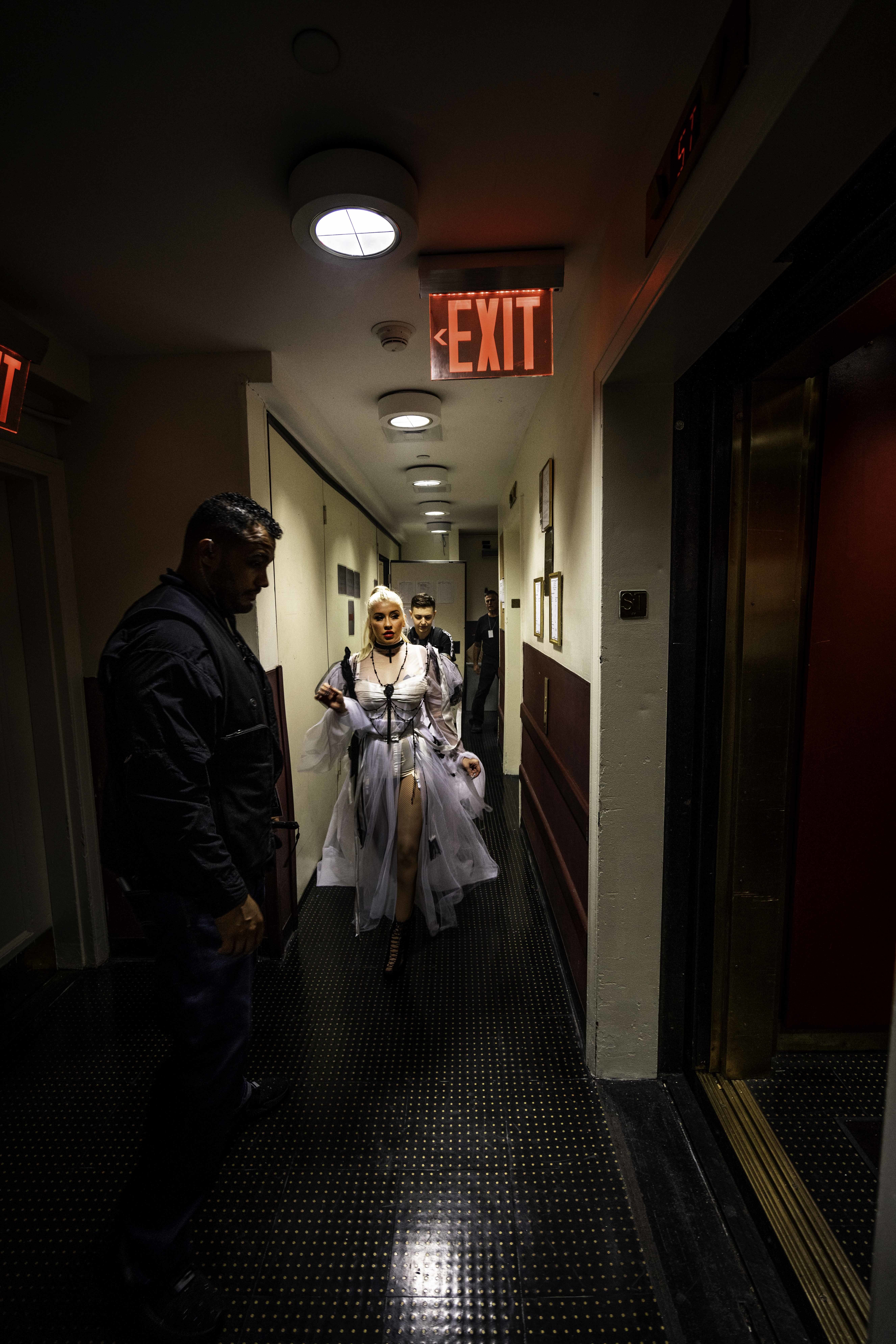 â€œAll your screams in the audience give me LIFE as I come off stage each night!â€

