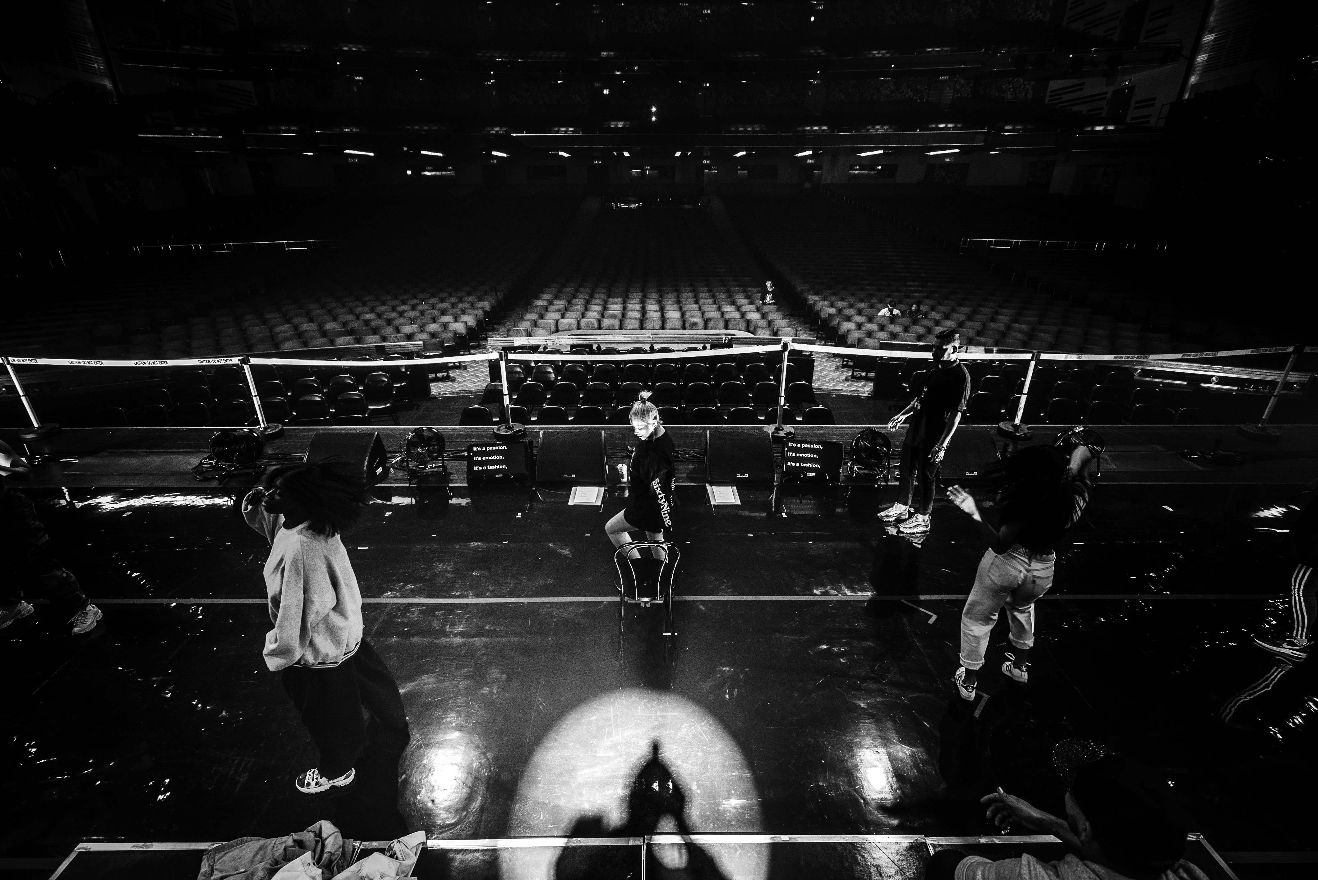 â€œRehearsal!!!! Not gonna lieâ€¦ I do still get nervous before shows sometimes. Performing again at Radio City was very important to me â€“ the venue is legendary and I have a lot of fond performance memories here. My New York FIGHTERS are so passionate!â€

