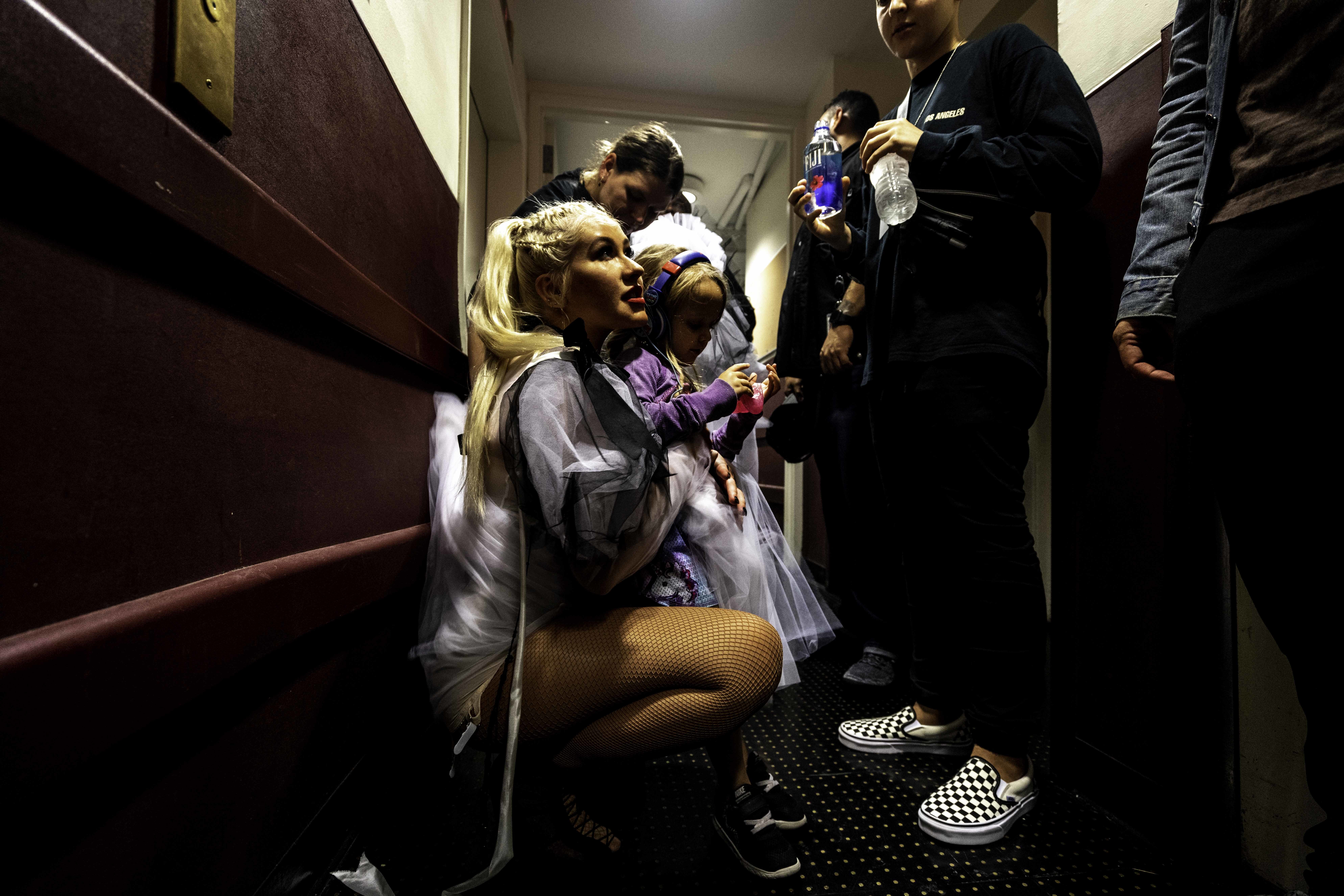 â€œImmediately after the show Summer is always waiting to hug her Mama Bear â€“ she always has a smile on her face when I come off stage and it makes me so happy.â€

